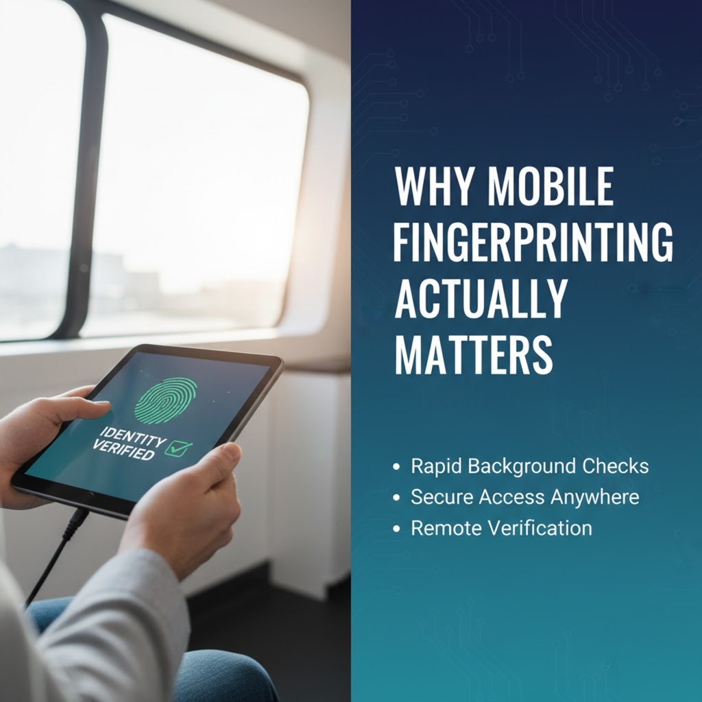 Mobile Fingerprinting Services—Identity Verified