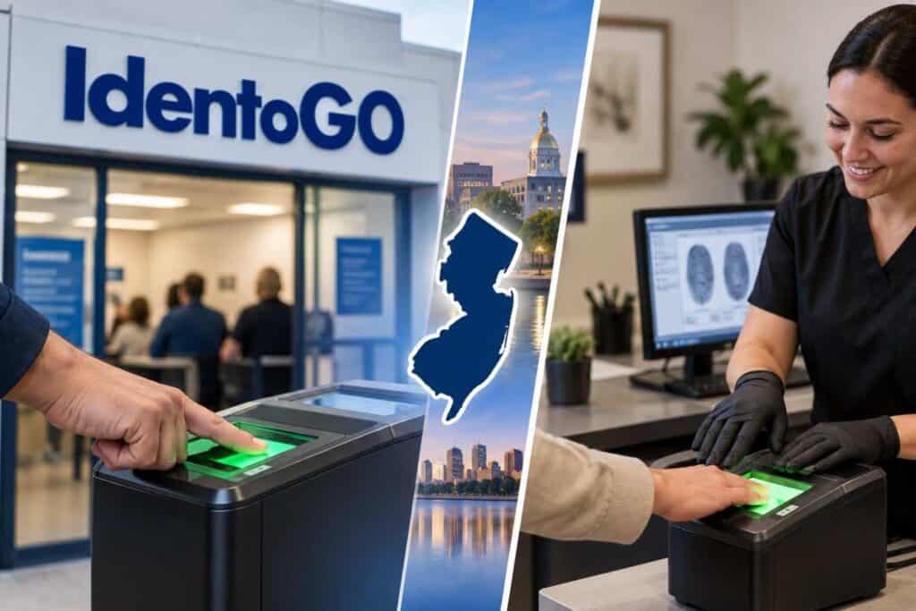 IdentoGO vs private fingerprinting NJ comparison